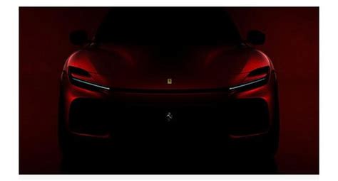 Ferrari Purosangue Suv Teased Ahead Of Imminent Launch The Supercar Blog