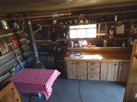 One room log cabin with kitchete picture of mountain view. Interiors Of Small Cabins And Cottages | Joy Studio Design ...