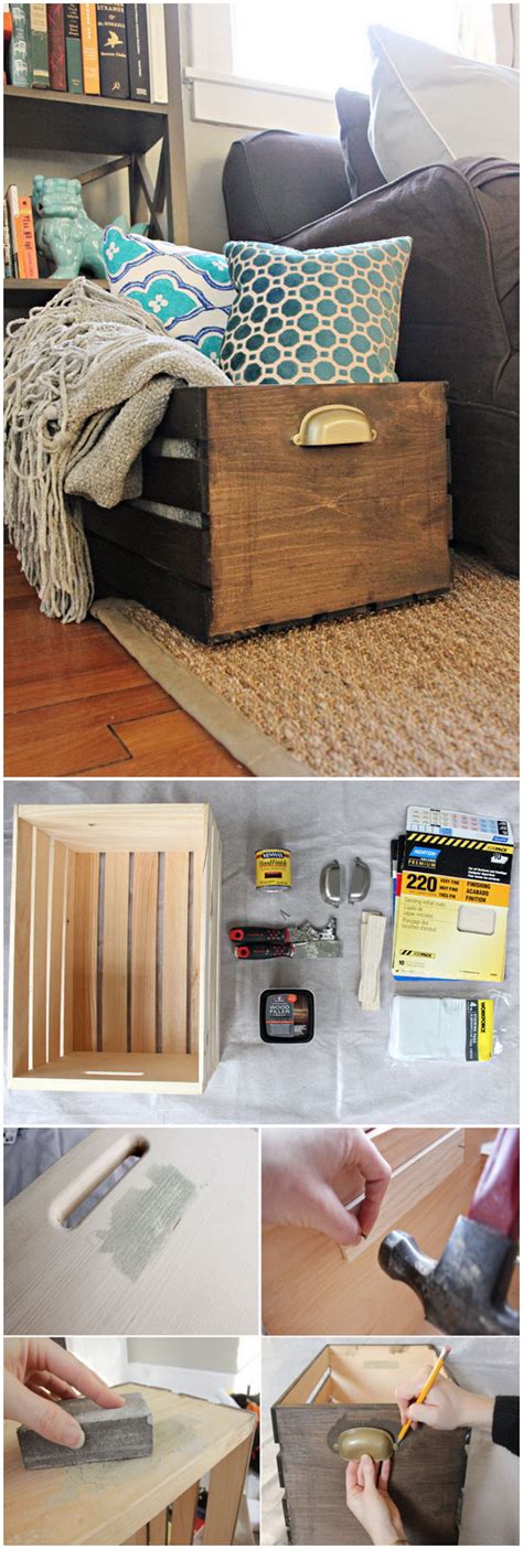 Build These Amazing Wood Crate Projects For Your Home For Creative Juice