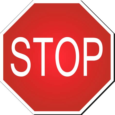 Stop Road Sign Png Clipart Stop Sign Free Transparent Png Full Size