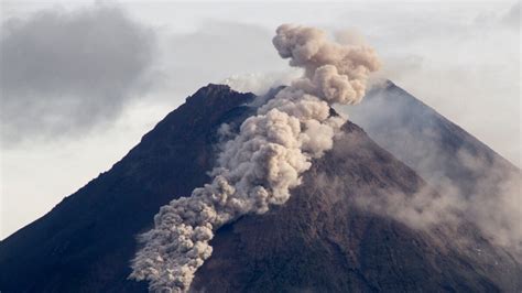 Indonesias Most Active Volcano Erupts