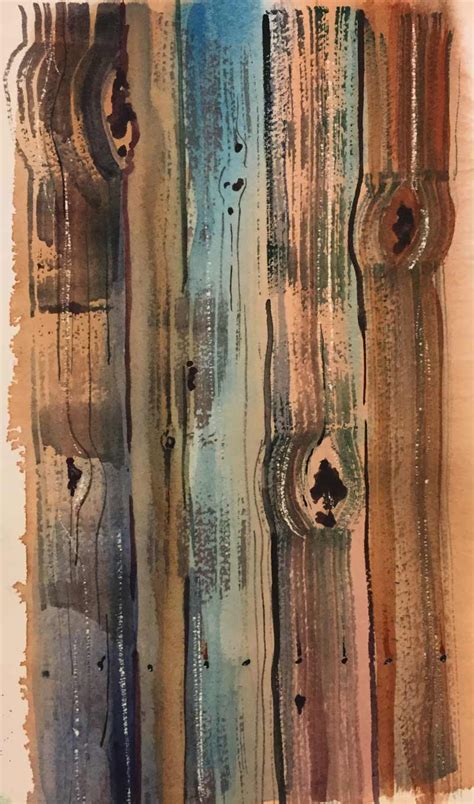 Creating Wood Texture In Watercolor Painting Pj Cook Artist Studio