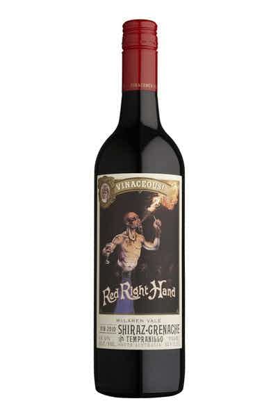 Vinaceous Red Right Hand Shiraz Blend Price And Reviews Drizly