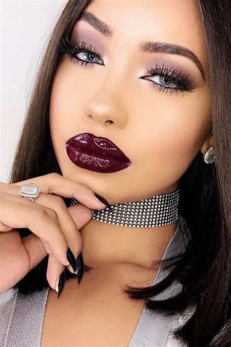 36 Cool Maroon Lipstick Trends To Impress Everybody Maroon Lipstick
