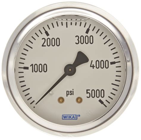 Buy Wika 9767274 Industrial Pressure Gauge Liquidrefillable Copper