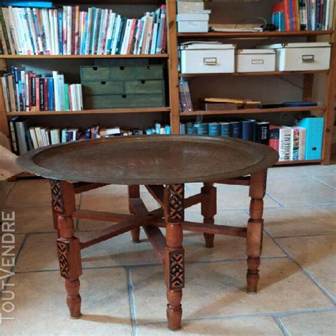 Table basse en zellige ronde d.: Table basse marocaine 【 OFFRES Mars 】 | Clasf