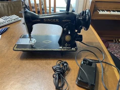 Vintage 1948 Singer 15 91 Sewing Machine 12000 Picclick