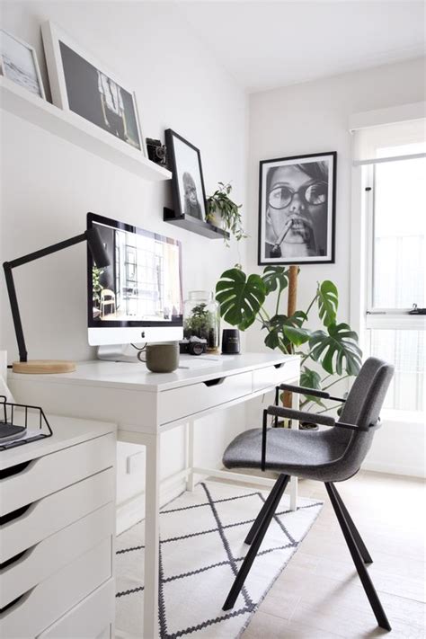 White is one of the most dominant colors in scandinavian interiors. 25 Scandinavian Home Office Decor Ideas - Shelterness
