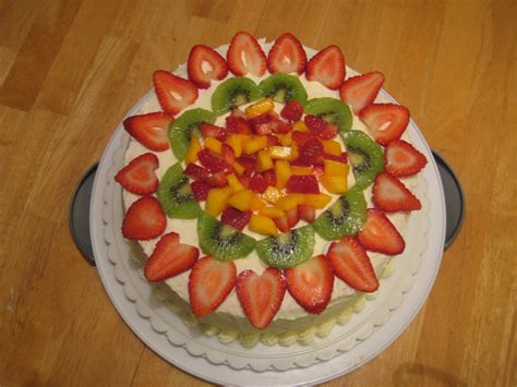We deliver fresh birthday cakes to your door in 4 hours! Gim's Delish Delights: Chinese Style Sponge Cake with Fruits