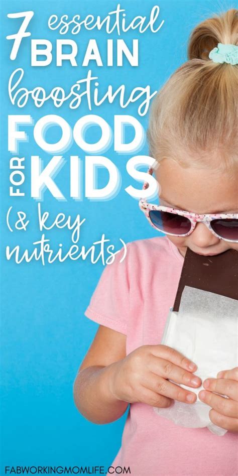 7 Essential Brain Boosting Food For Kids Fab Working Mom Life