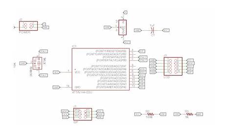 lcd controller board schematic