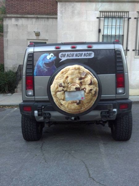 Irti Funny Picture 3957 Tags Cookie Monster Jeep Wheel Sesame Street