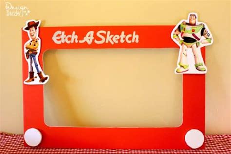 Etch A Sketch Toy Story Photo Booth Prop Design Dazzle