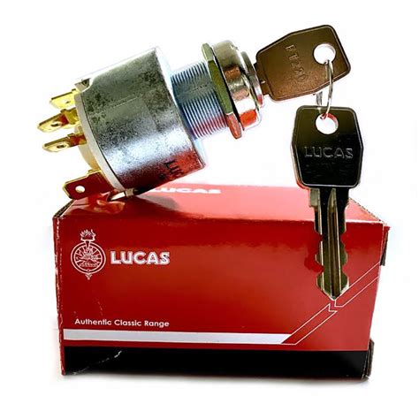 Lucas 35351 3 Position Ignitionlighting Switch With Keys Ebay