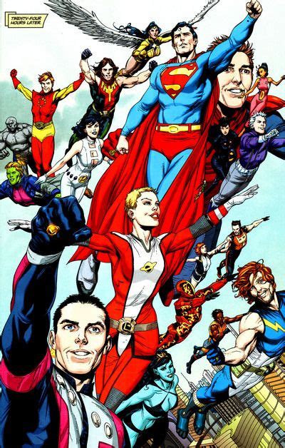 The Legion Of Superheroes By Gary Frank The Legion Of Superheroes