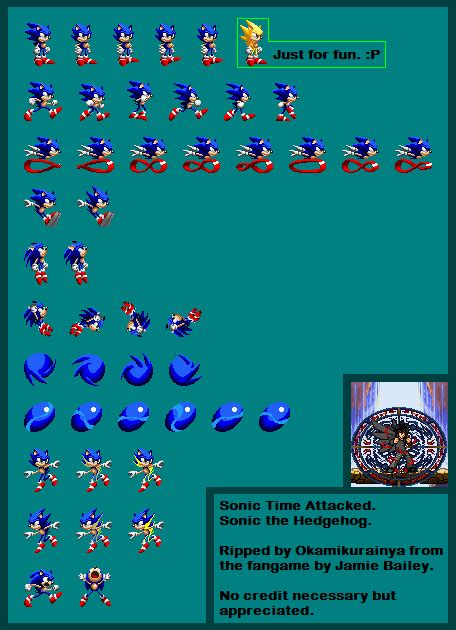 Sonic Time Attacked Sonicsprite By Okamikurainya On Deviantart