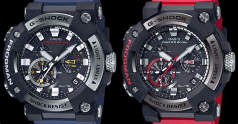 If you're a serious diver, this watch is easy to recommend. The First-Ever Casio G-Shock Frogman Featuring Analog ...