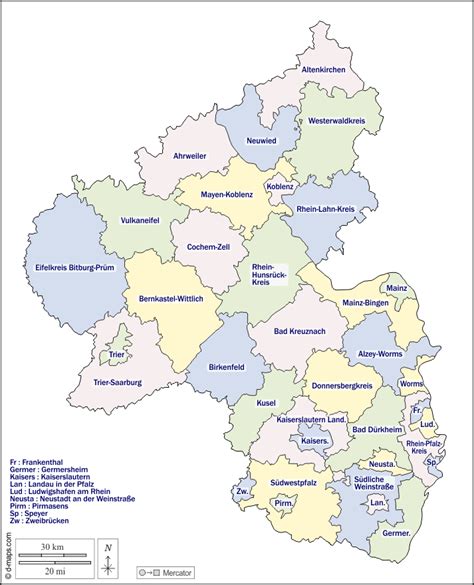 Rheinland Pfalz Kostenlose Karten Kostenlose Stumme Karte Kostenlose
