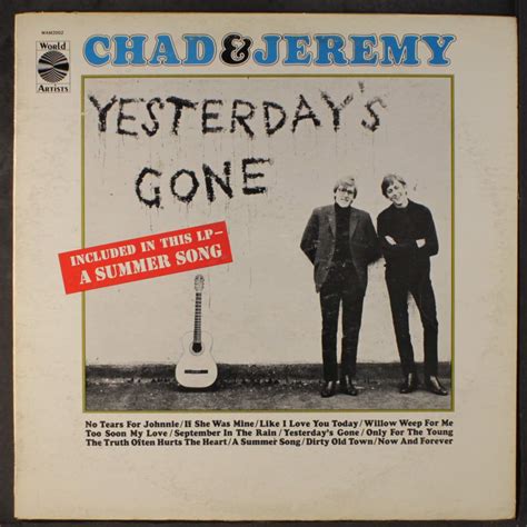 Chad And Jeremy Yesterdays Gone Lp Music