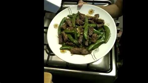 Green Bean Peas With Beef Cube By Yunis Kitchen Holanto Chau Ngau Yuk