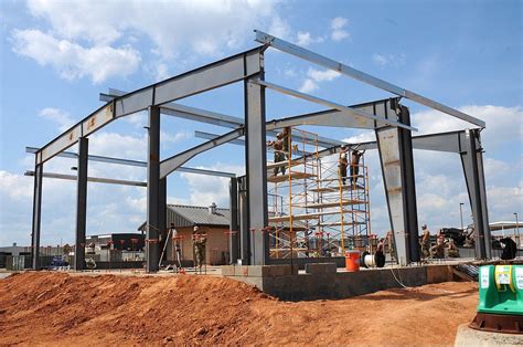 Steel Building Frame Types