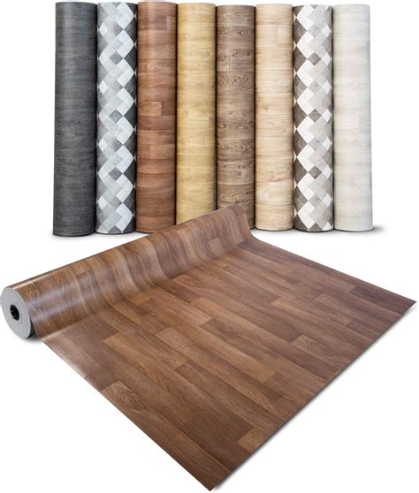 Casa Pura Wood Effect Vinyl Flooring Pvc Decking Roll Non Slip