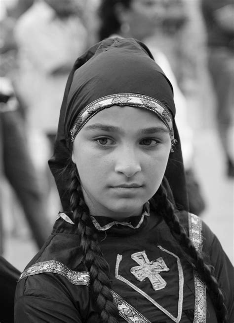 Black And White Portrait Of Turkish Girl Free Image Download
