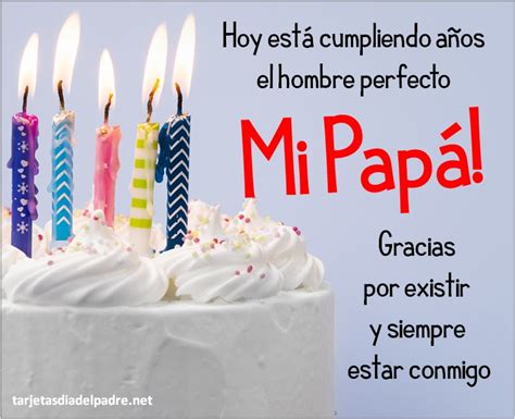 Arriba 51 Imagen Mensajes De Feliz Cumpleaños Para Mi Papa