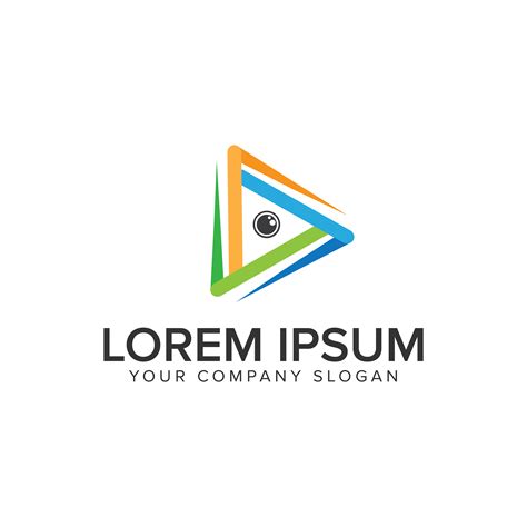 Create a professional lens logo in minutes with our free lens logo maker. Camera lens media Logo design concept template. 613122 ...