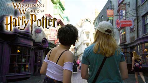 Diagon Alley Vlog At The Wizarding World Of Harry Potter With Tessa Netting Youtube