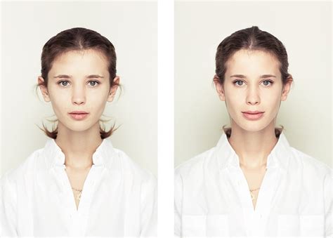 Photographer Explores Beauty Through Facial Symmetry