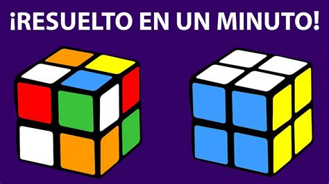Cómo Resolver Un Cubo De Rubik 2x2 En Un Minuto Youtube