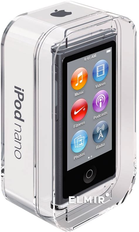 Mp3 плеер 16gb Apple Ipod Nano 7gen Space Gray Me971qba купить