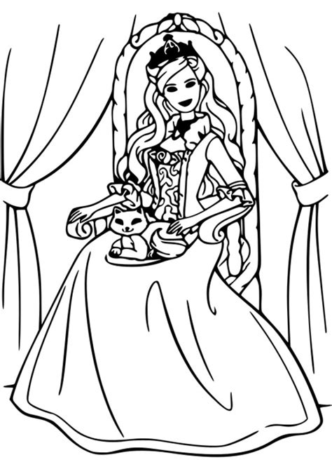 Coloriage Pour Fille De 6 Ans pour Coloriage Fille À Imprimer Gratuit