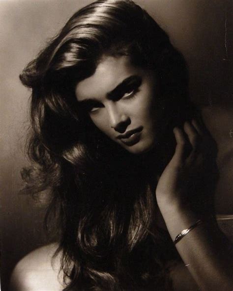 Supermodel “brooke Shields Photographed By George Hurrell ” World Most Beautiful Woman Most