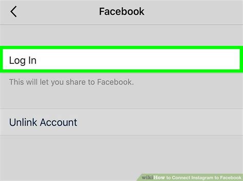 How To Connect Instagram To Facebook With Pictures Wikihow