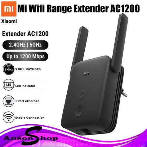 Mi Wifi Range Extender Ac1200 Extend Dual Band Wifi Throughout Your