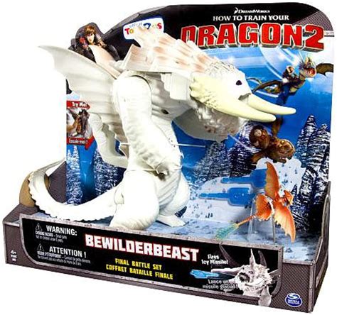 How To Train Your Dragon 2 Bewilderbeast Exclusive Action Figure White