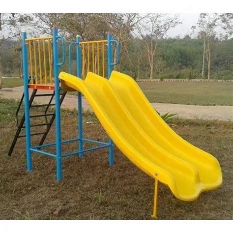 Yellow Pvc Frp Playground Slides For Sports Age Group 3 7 At Best