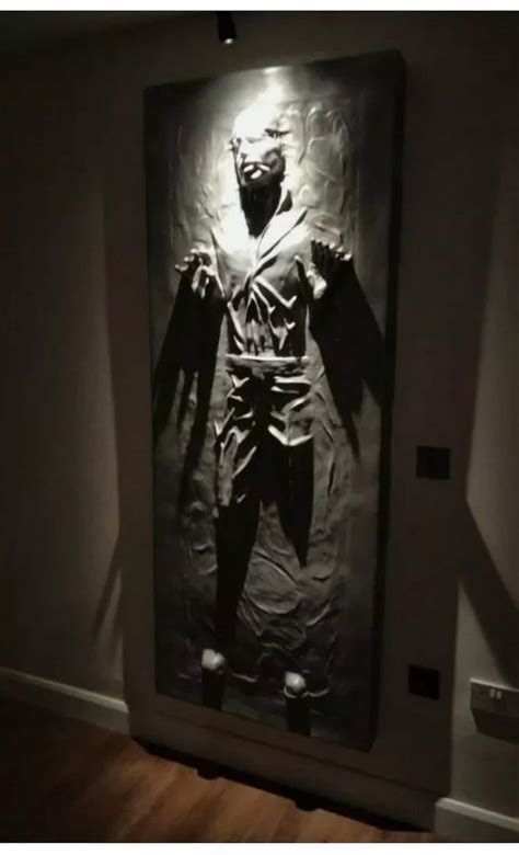 Amazing Han Solo In Carbonite Life Size Full Size Prop Etsy