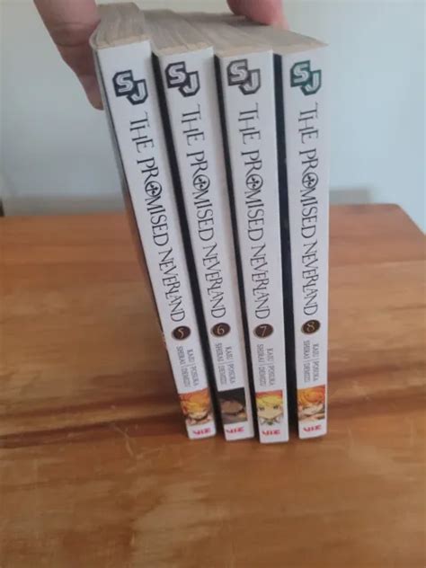 The Promised Neverland Manga Volumes 5 8 English 3000 Picclick