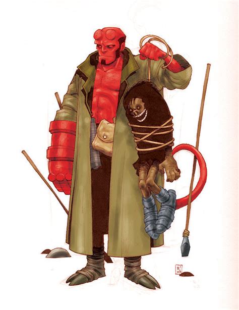 Old Hellboy By Alanrobinson On Deviantart