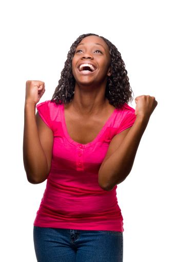 Woman Celebrating Stock Photo Download Image Now Istock