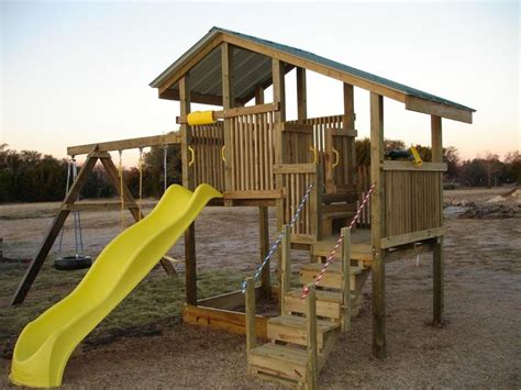 How To Build A Homemade Swing Set Woodworking Projects And Plans