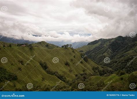 The Andes In Colombia Stock Photo Image Of View Mountain 96905776