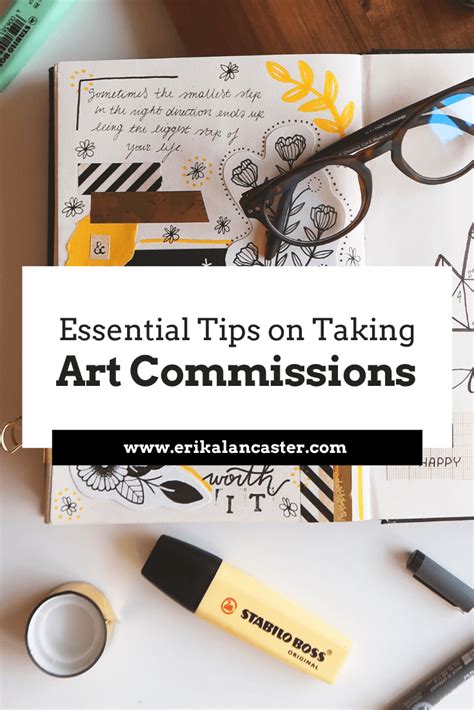 Essential Tips On Taking Art Commissions Erika Lancaster Artist