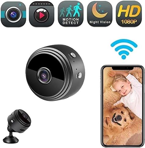 Wireless Spy Camera Mini Hidden Camera Wi Fi P Hd Amazon Co Uk
