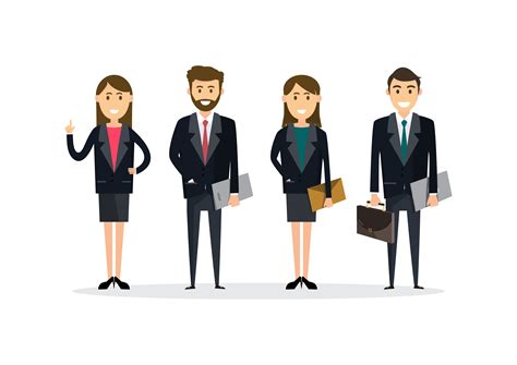 Business People Teamwork Vector Illustration In Flat Style 426805