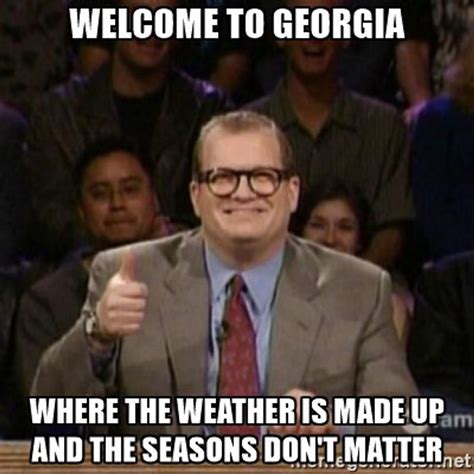 16 Memes That Accurately Describe Georgia Weather