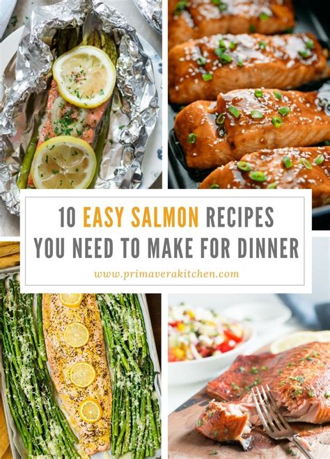 This is probably the easiest way in the world to make pizza, short of heating up a frozen one. 10 Easy Salmon Recipes You Need To Make For Dinner ...